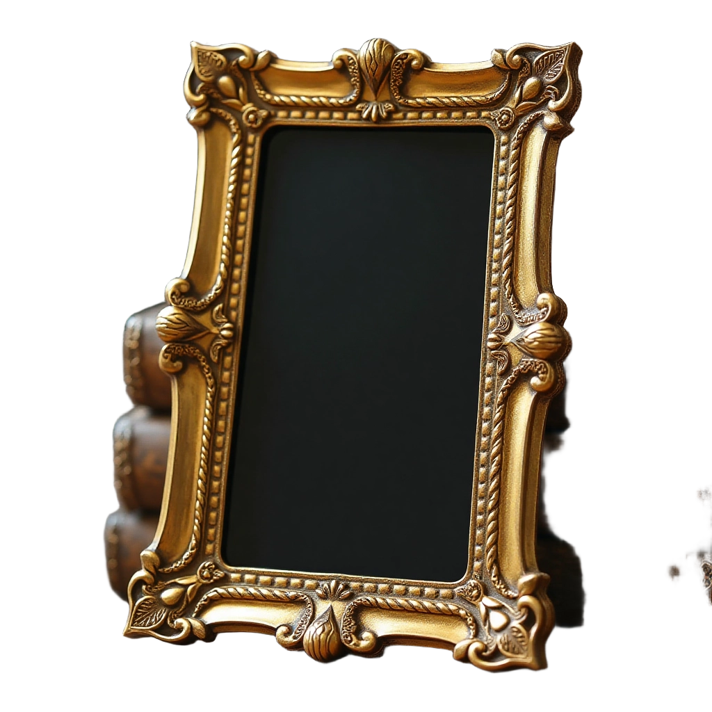 Golden Ornate Frame